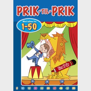 Forlaget Bolden | Prik til prik 1-50 - Cirkus