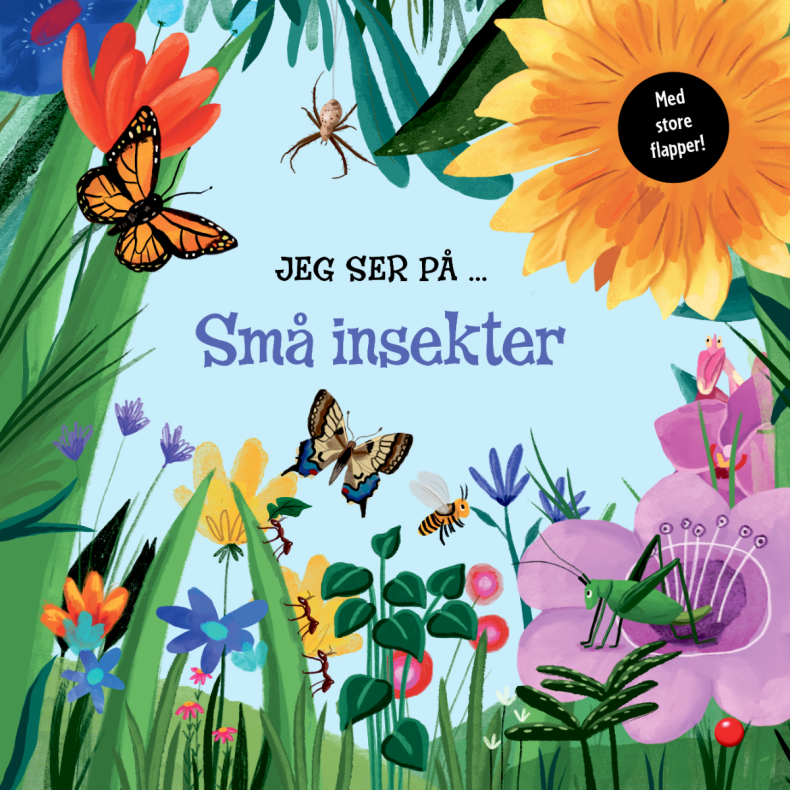Flapbog - Jeg ser p... Sm insekter