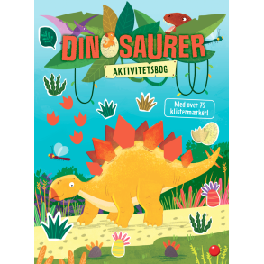 Dinosaurer aktivitetsbog - Med 75+ klistermrker