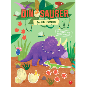 Dinosaurer aktivitetsbog - Den lille Triceratops