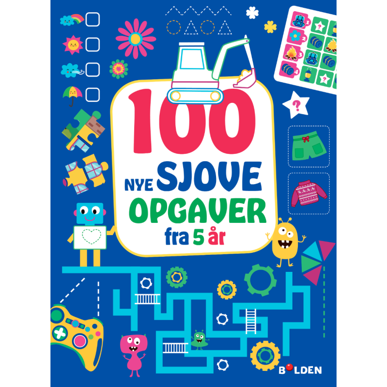 Forlaget Bolden | 100 nye sjove opgaver - Fra 5 r