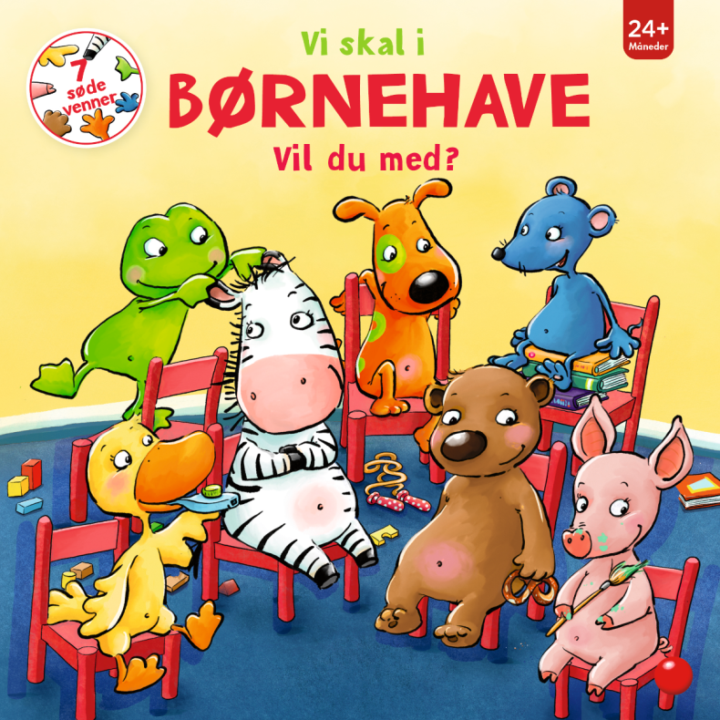 Forlaget Bolden | 7 sde venner: Vi skal i brnehave