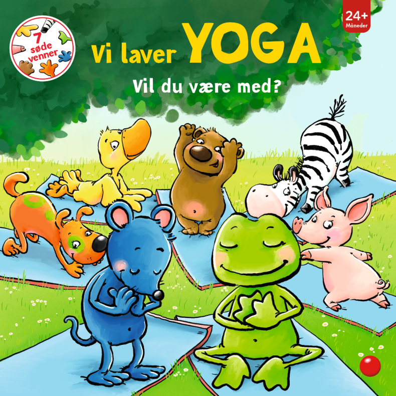 Forlaget Bolden | 7 sde venner: Vi laver yoga