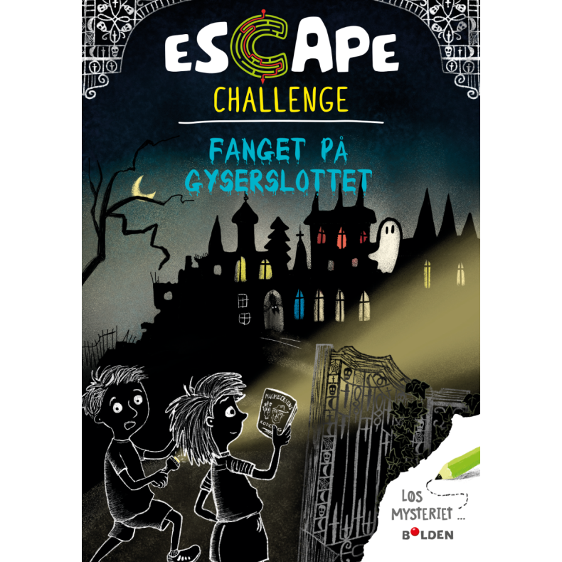Forlaget Bolden | Escape Challenge - Fanget p Gyserslottet