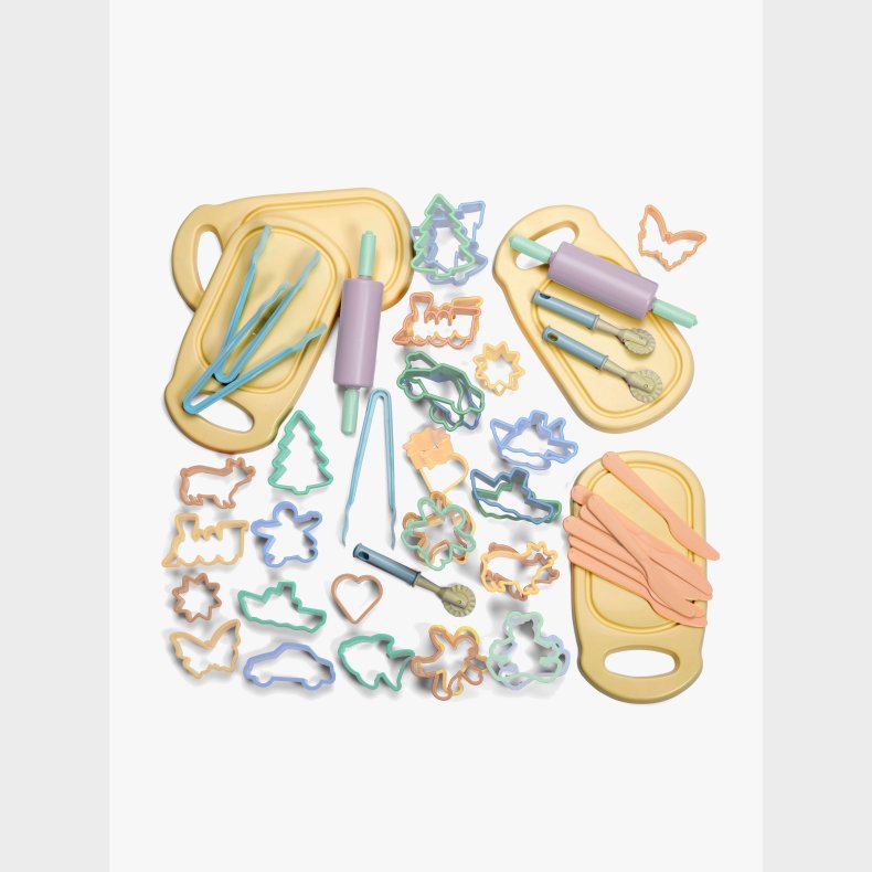 Dantoy Pastel Modellervokss�t til B�rnehaven 56 Dele