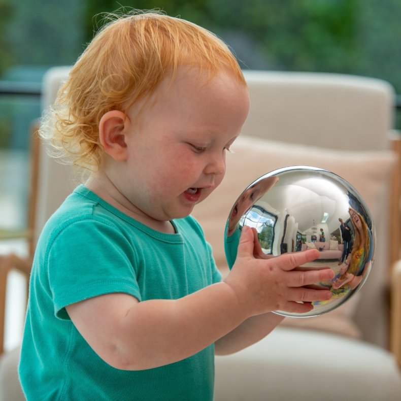 tickit | Sansekugler af stl - Slv, 4 stk