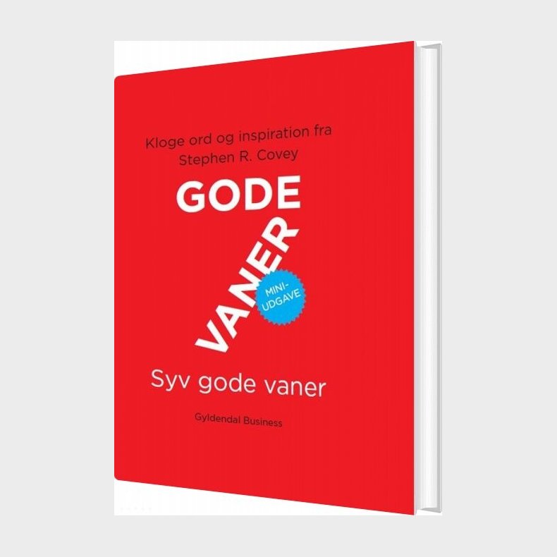 7 Gode Vaner. Miniudgave - Stephen R. Covey - Bog
