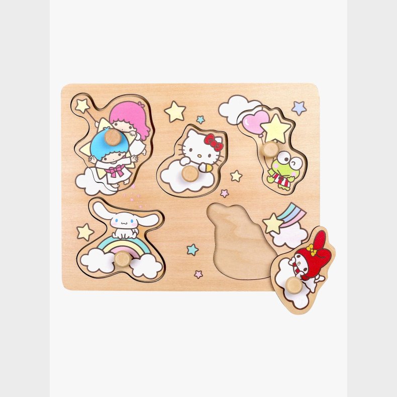 Hello Kitty Knoppuslespil 5 Brikker