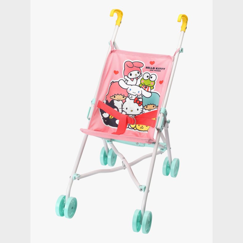 Hello Kitty Dukkeklapvogn