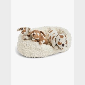 Smallstuff Hundekurv med Hundemor og Hvalpe