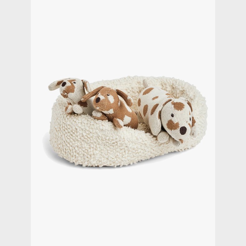 Smallstuff Hundekurv med Hundemor og Hvalpe