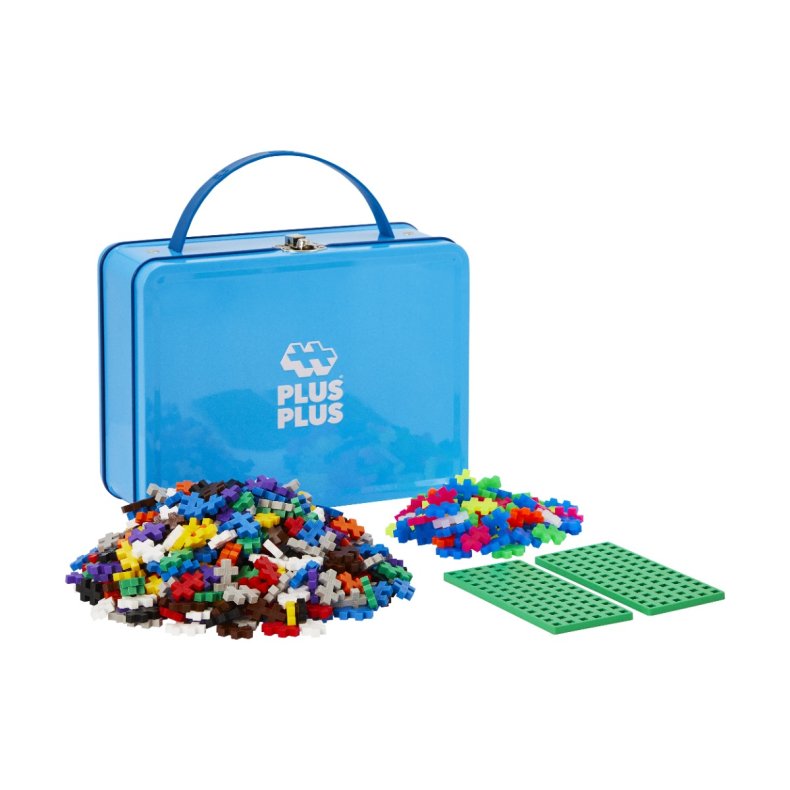 Plus-Plus | Plus-Plus Metal kuffert - 602 dele Bl