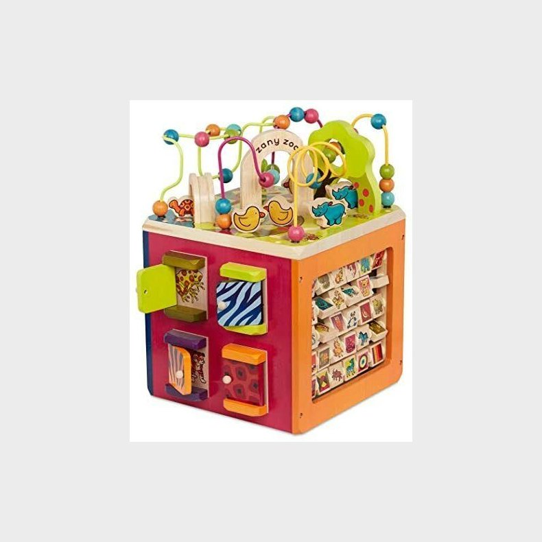B. Toys | Aktivitetskube - Den fantastiske Zoo
