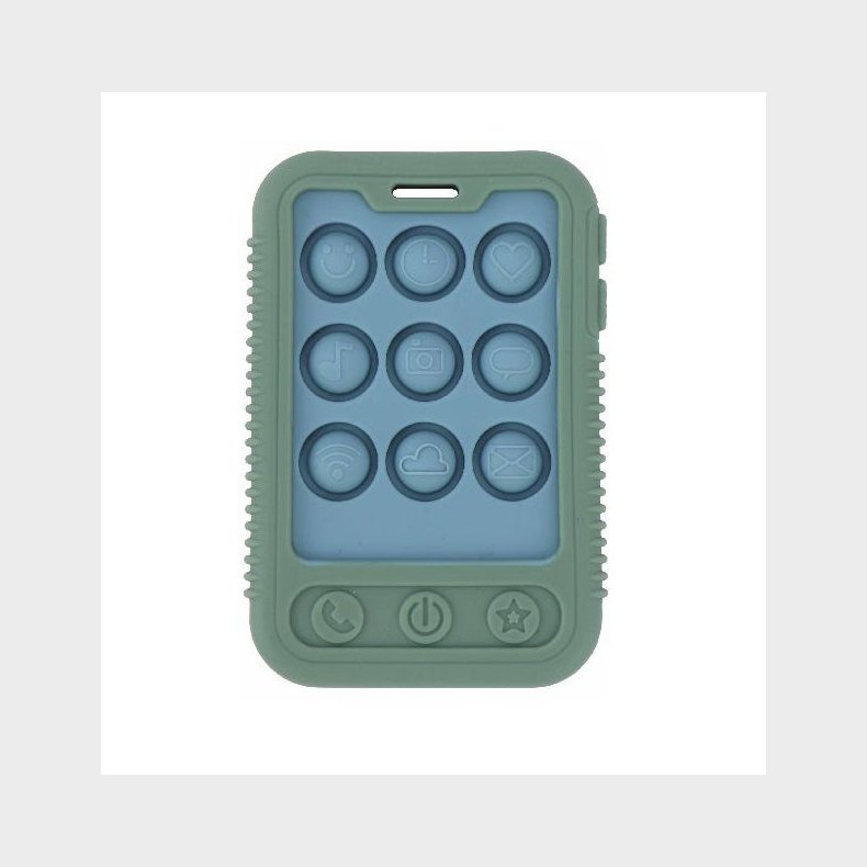Nuby Phone Popper Bideleget�j, Gr�n/Bl�