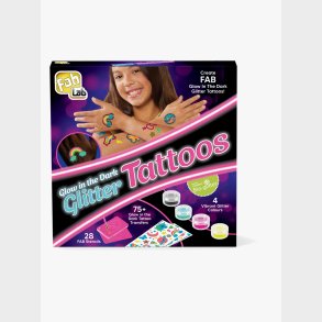 Fab Lab Tatoveringer Glow In The Dark Glitter