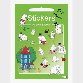 Barbo Toys Mumitroldene &  Familie Klisterm�rker 180 Stk.