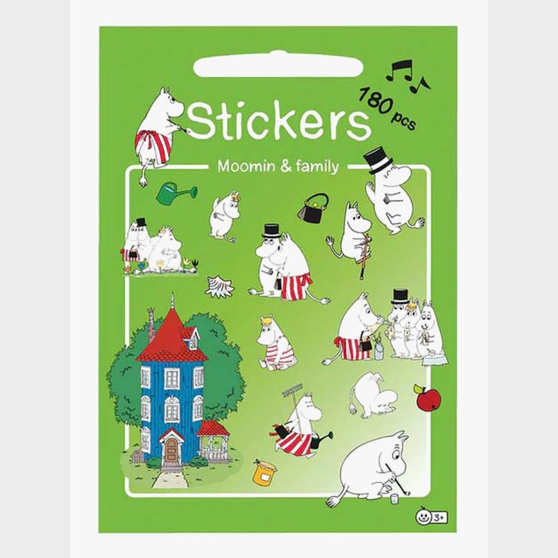 Barbo Toys Mumitroldene &  Familie Klisterm�rker 180 Stk.