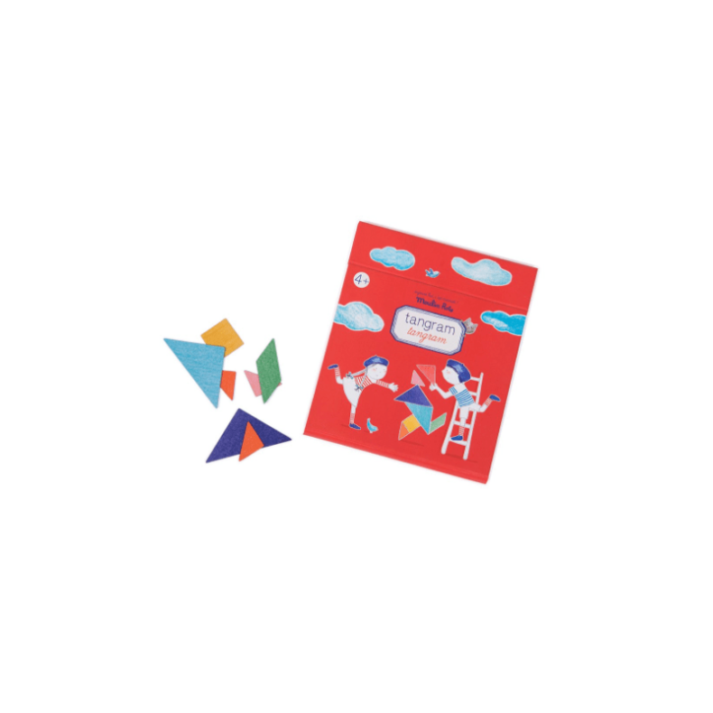 Magnetisk Spil - Tangram - Legekammeraten.dk