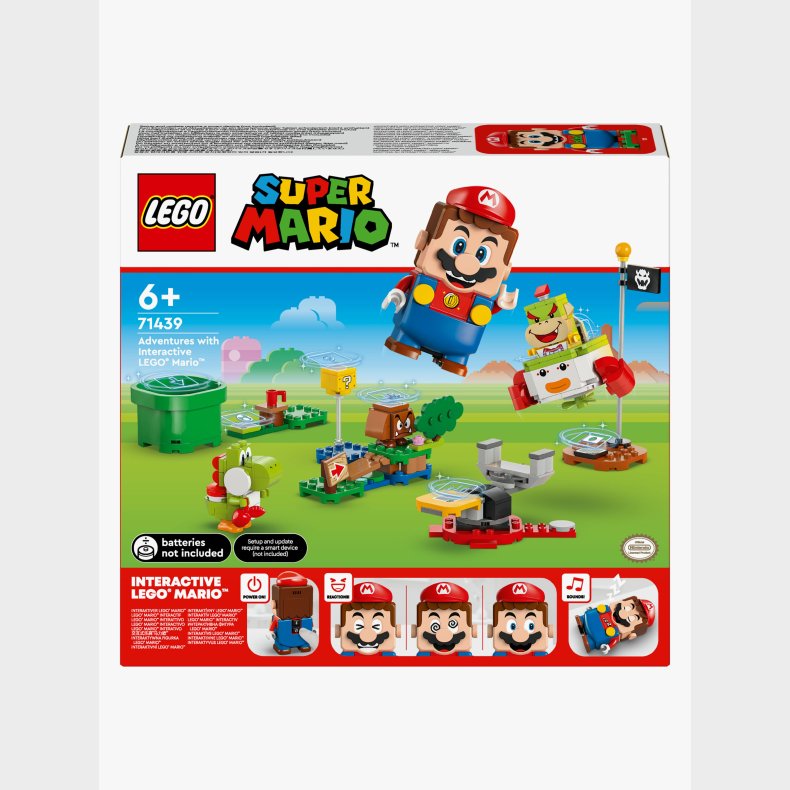 LEGO Super Mario 71439 Eventyr med interaktiv LEGO Mario
