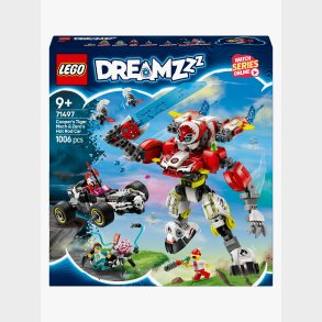 LEGO DREAMZzz 71497 Coopers tiger-mech og Zeros hotrod-bil
