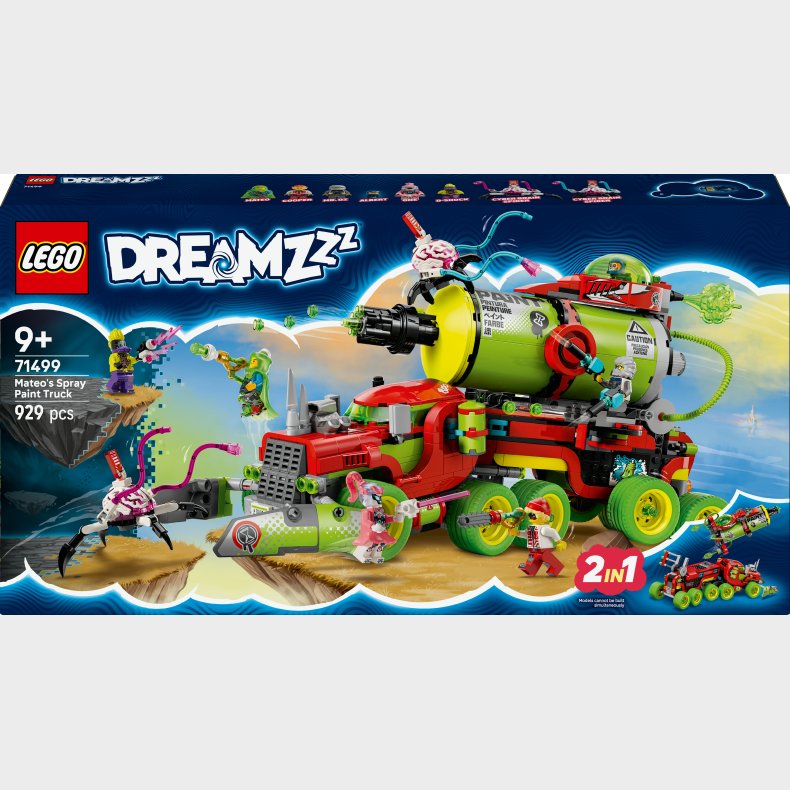 LEGO DREAMZzz 71499 Mateos spraydsevogn
