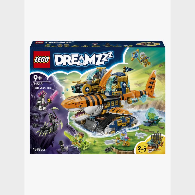 LEGO DREAMZzz 71515 Tigerhaj-kampvogn