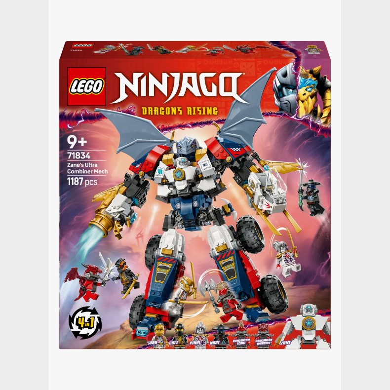 LEGO Ninjago 71834 Zanes ultrakombirobot