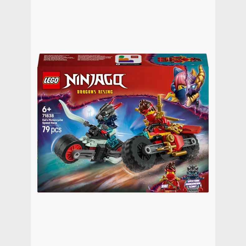 LEGO Ninjago 71838 Kais motorcykel-racerl�b