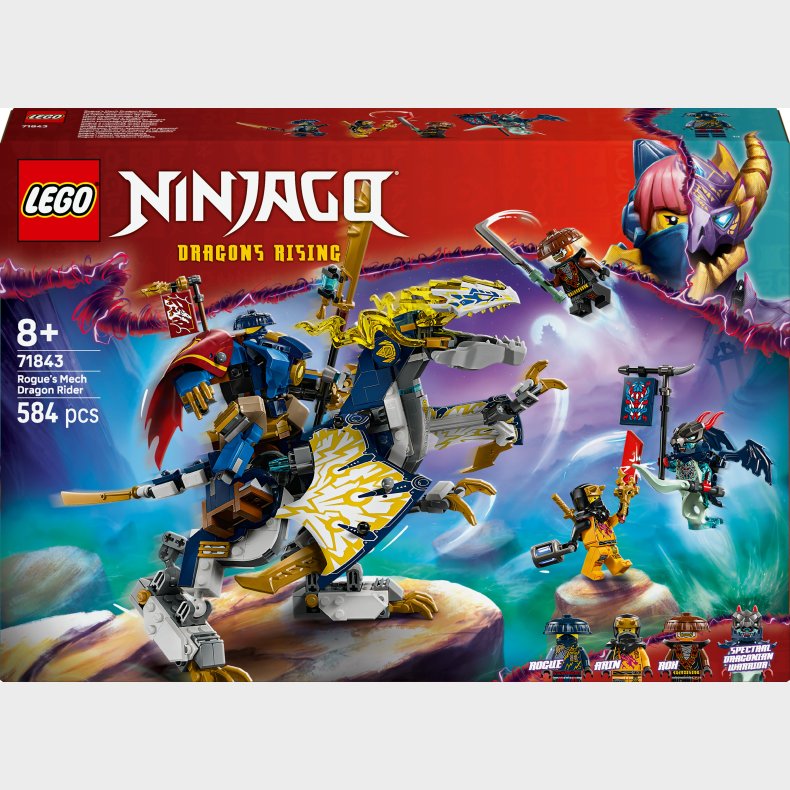 LEGO Ninjago 71843 Rogues drageflyver-mech