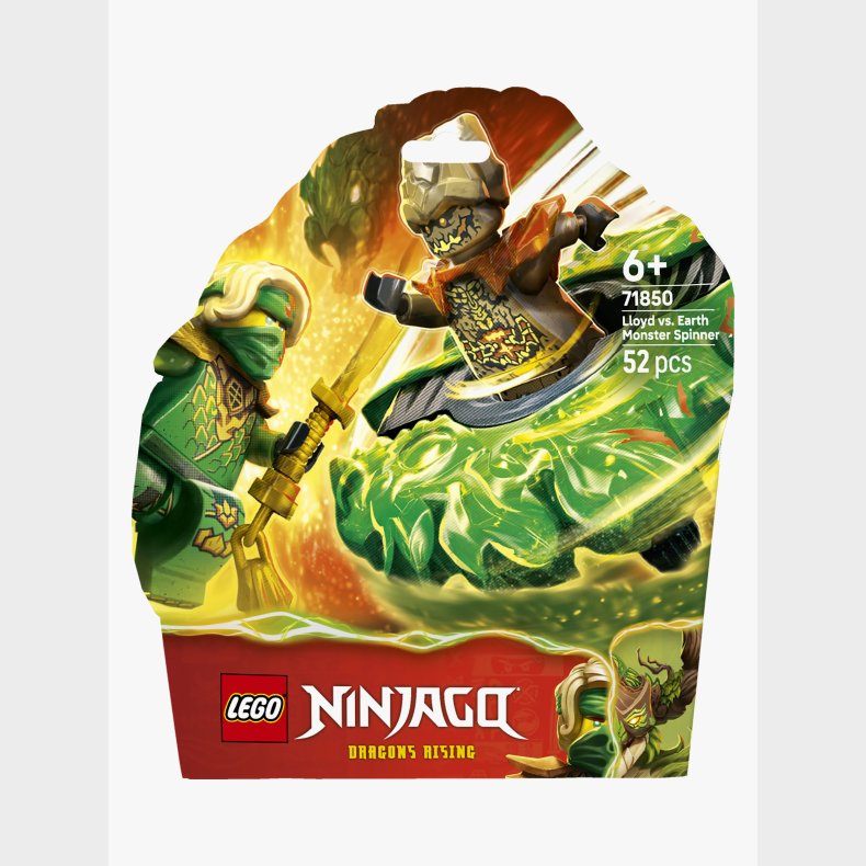 LEGO Ninjago 71850 Lloyd mod jordmonster-spinner