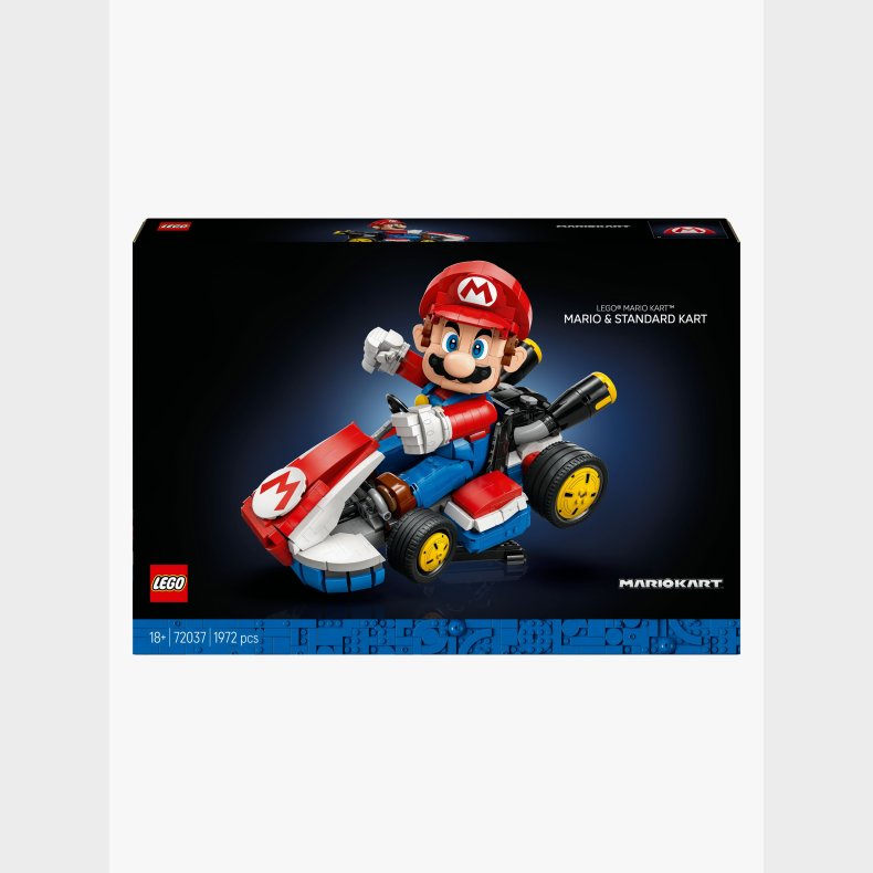 LEGO Super Mario 72037 Mario Kart  Mario og Standard Kart