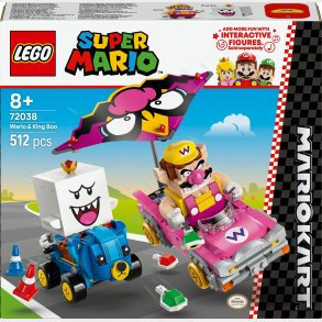 LEGO Super Mario 72038 Mario Kart  Wario og King Boo