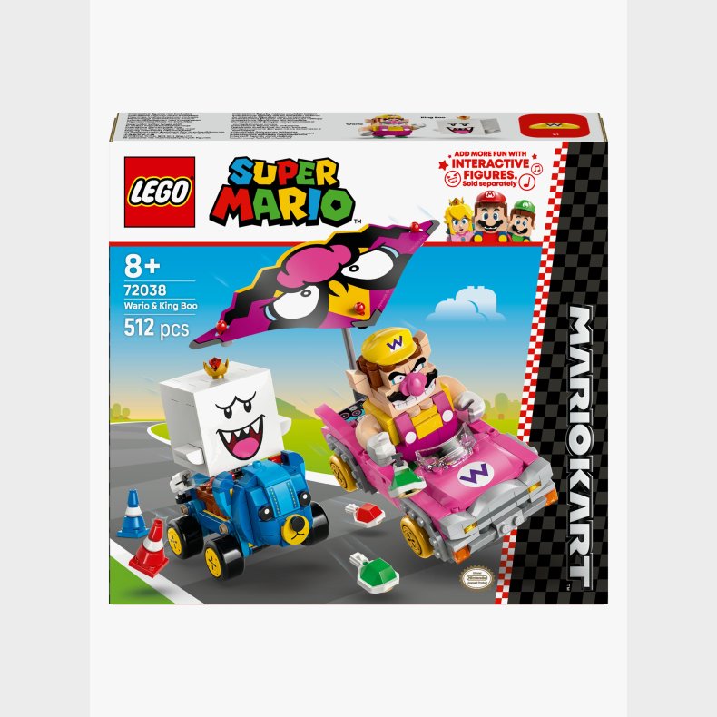 LEGO Super Mario 72038 Mario Kart  Wario og King Boo