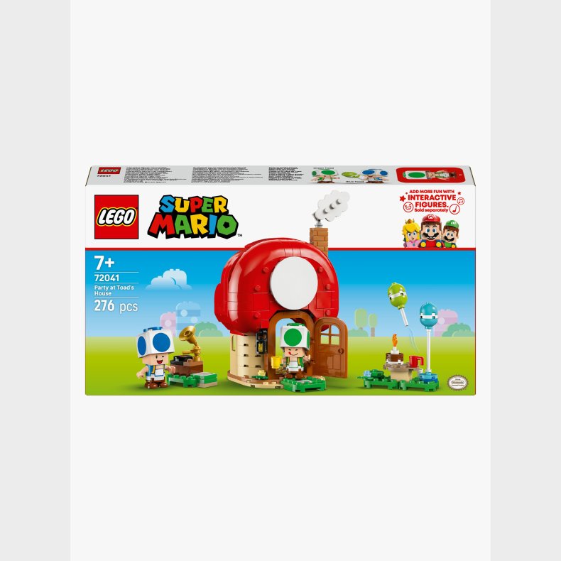 LEGO Super Mario 72041 Fest i Toads hus