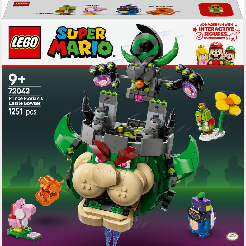 LEGO Super Mario 72042 Prince Florian og Castle Bowser