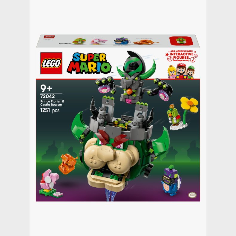 LEGO Super Mario 72042 Prince Florian og Castle Bowser