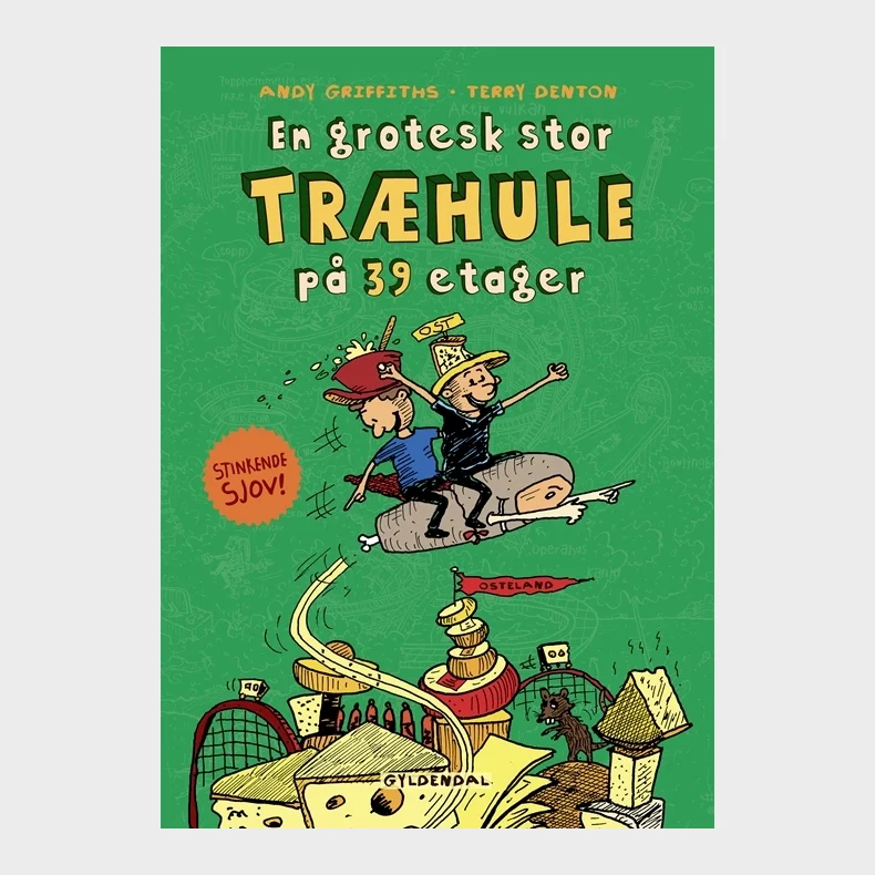En grotesk stor tr�hule p� 39 etager