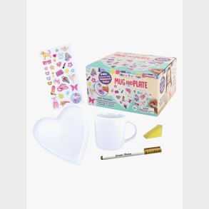 Alrico DIY-s�t Dekor�r Din Kop og Tallerken med Klisterm�rker