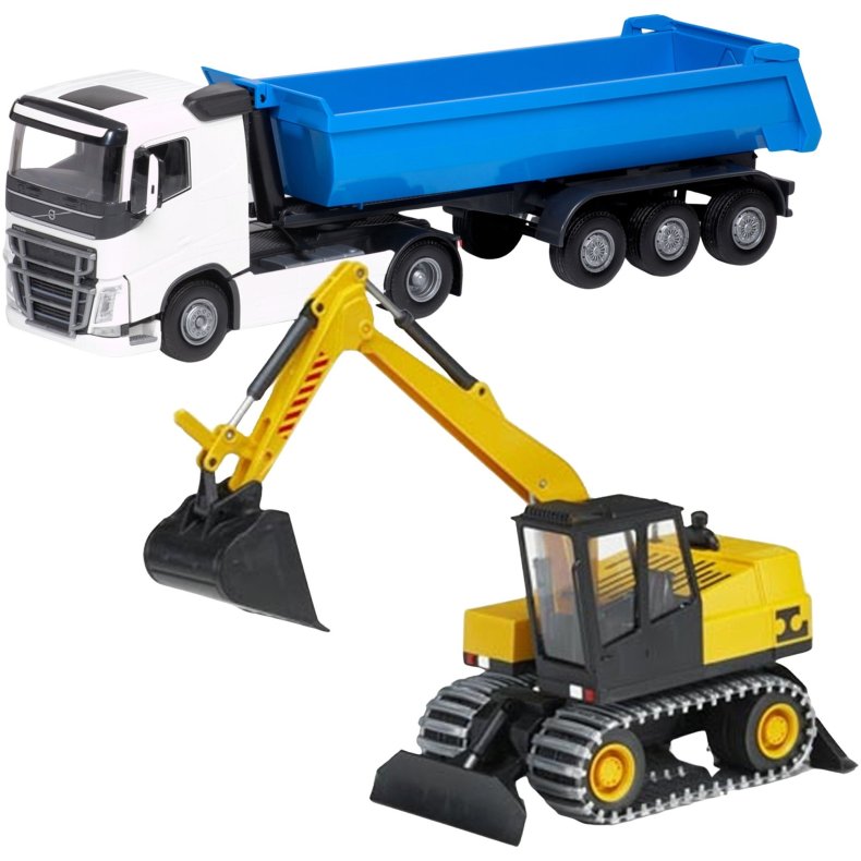 Emek Volvo Transportmidler Sttevogn &  Gravemaskine