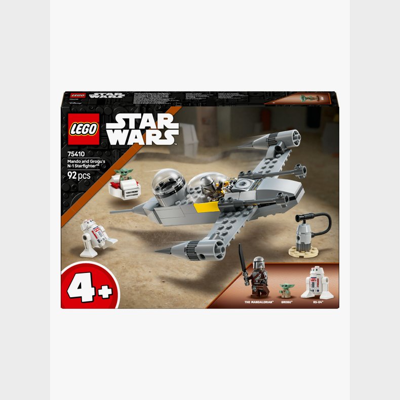 LEGO Star Wars 75410 Mando og Grogus N-1-stjernejager