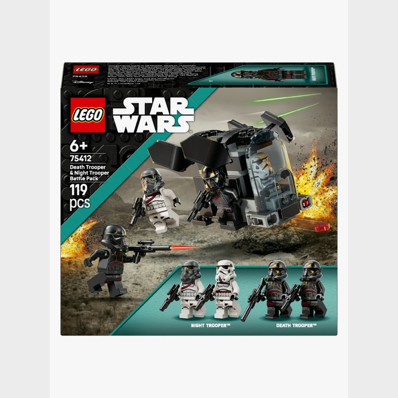 LEGO Star Wars 75412 Battle Pack med d�dssoldater og natsoldater