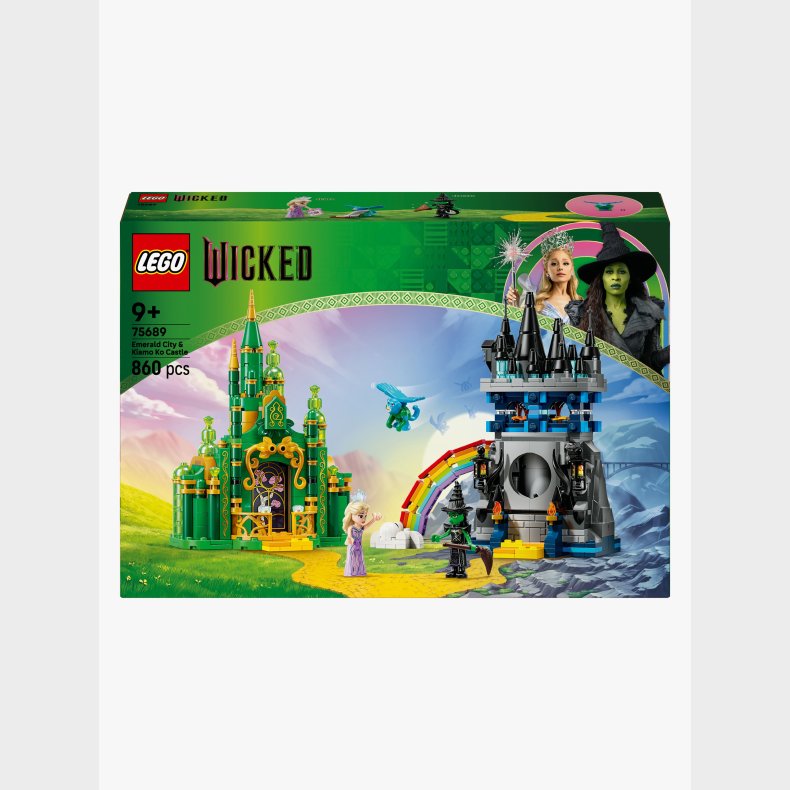 LEGO Wicked 75689 Emerald City og Kiamo Ko-slottet