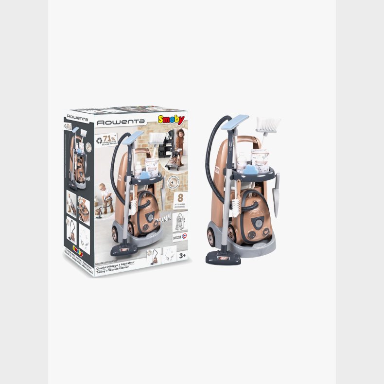 Tefal Rowenta Reng�ringsvogn med St�vsuger