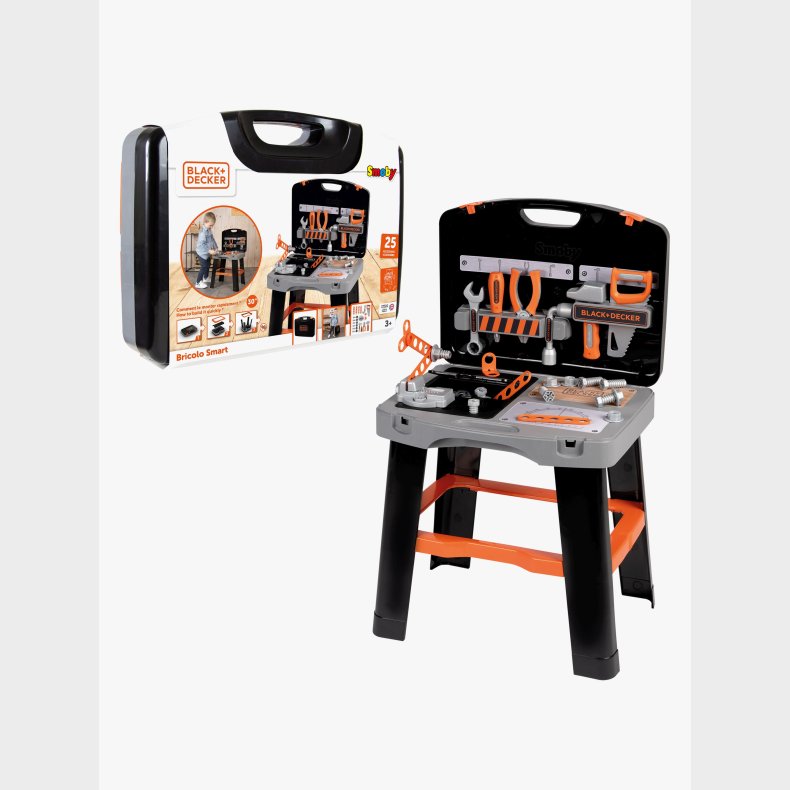 Smoby Black + Decker Bricolo Smart Arbejdsb�nk