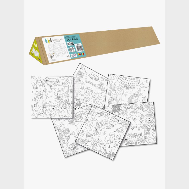 Smoby Kid Colouring Tegnepapir Refill