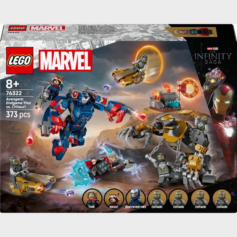 LEGO Super Heroes 76322 Avengers: Endgame Thor mod chitauri