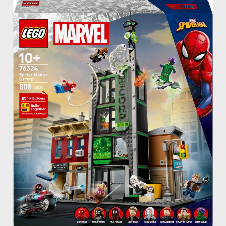 LEGO Super Heroes 76324 Spider-Man mod Oscorp