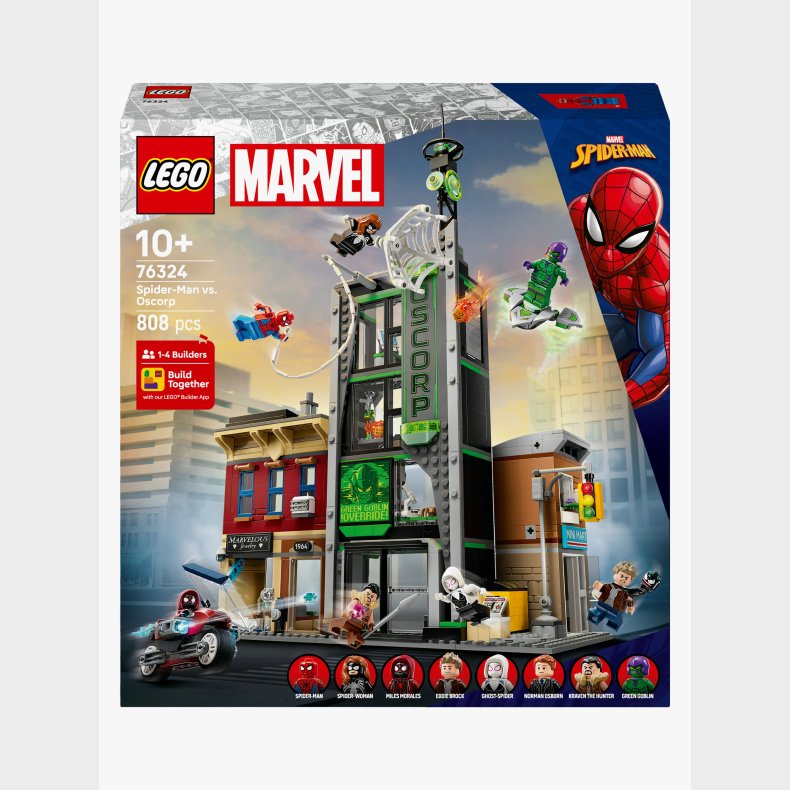 LEGO Super Heroes 76324 Spider-Man mod Oscorp
