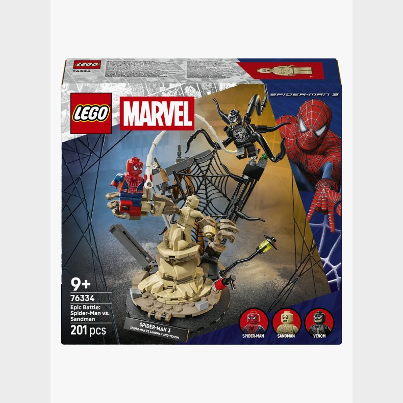 LEGO Super Heroes 76334 Episk kamp: Spider-Man mod Sandman