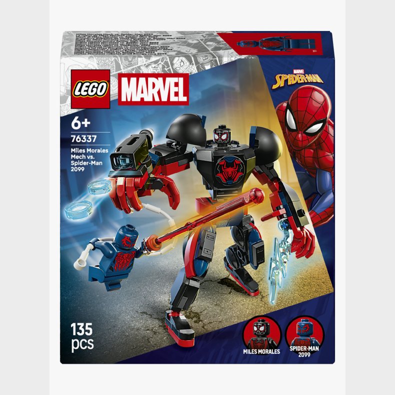 LEGO Super Heroes 76337 Miles Morales-mech mod Spider-Man 2099